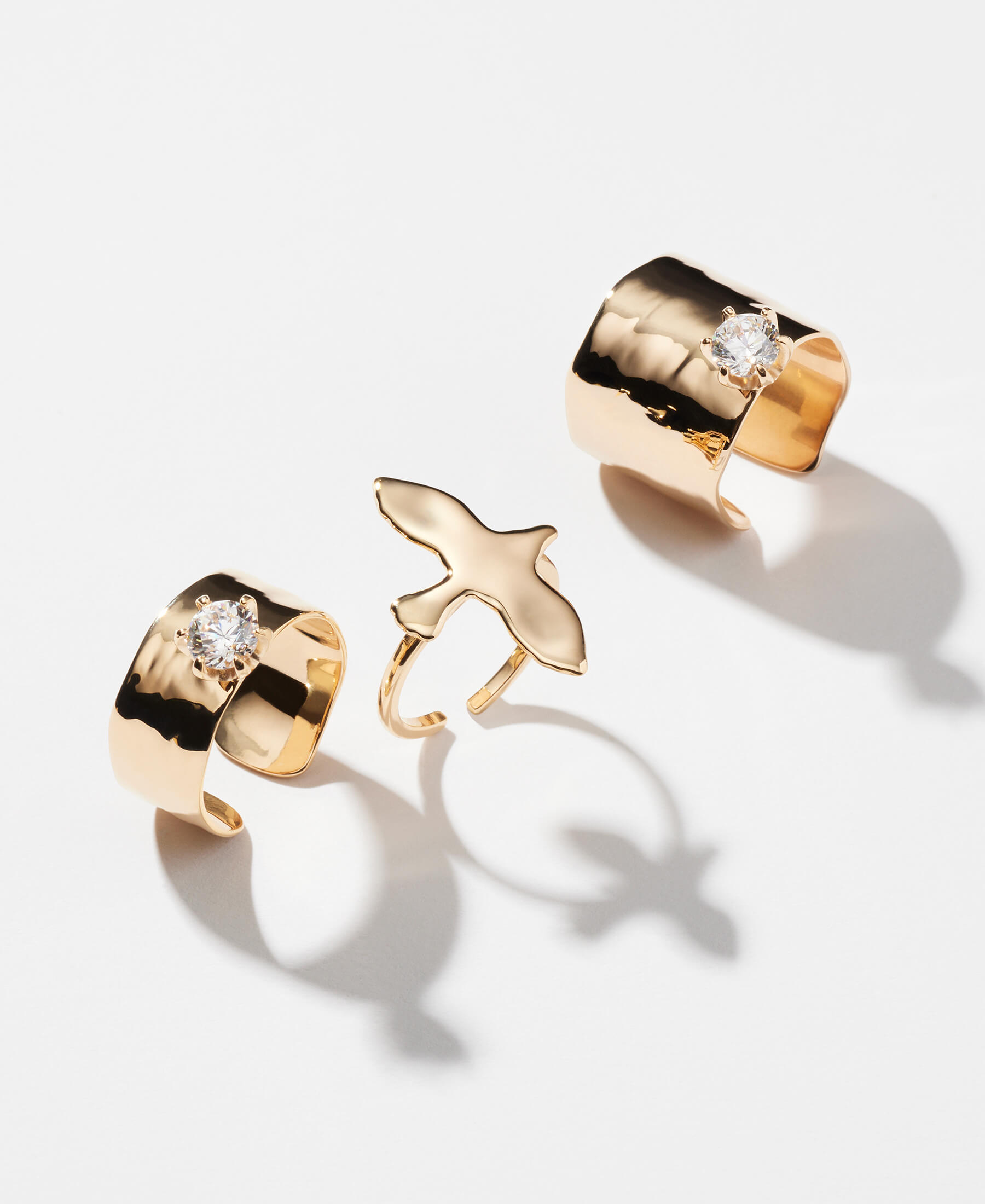 Smycken i guld från Dove och Princess collection